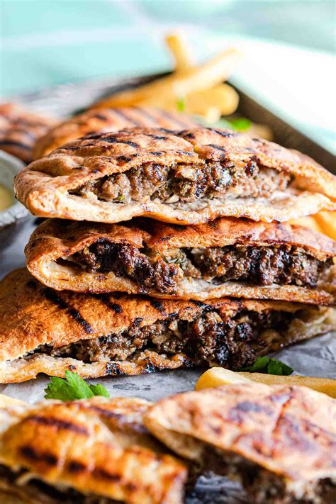 Delicious Arayes Recipe - Middle Eastern Grilled Pita Sandwiches